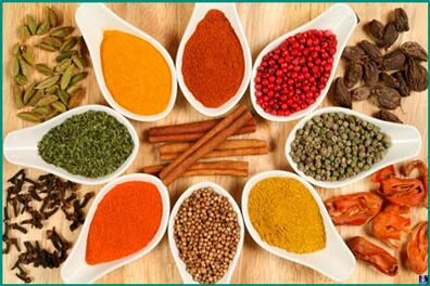 Spices to increase power