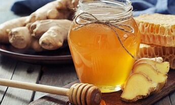 Folk treatments with ginger to increase power